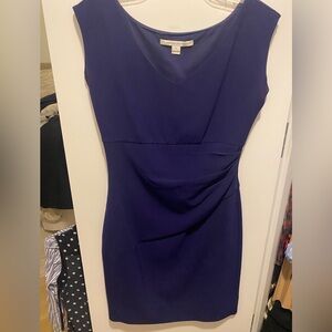 Purple DVF Shift Dress